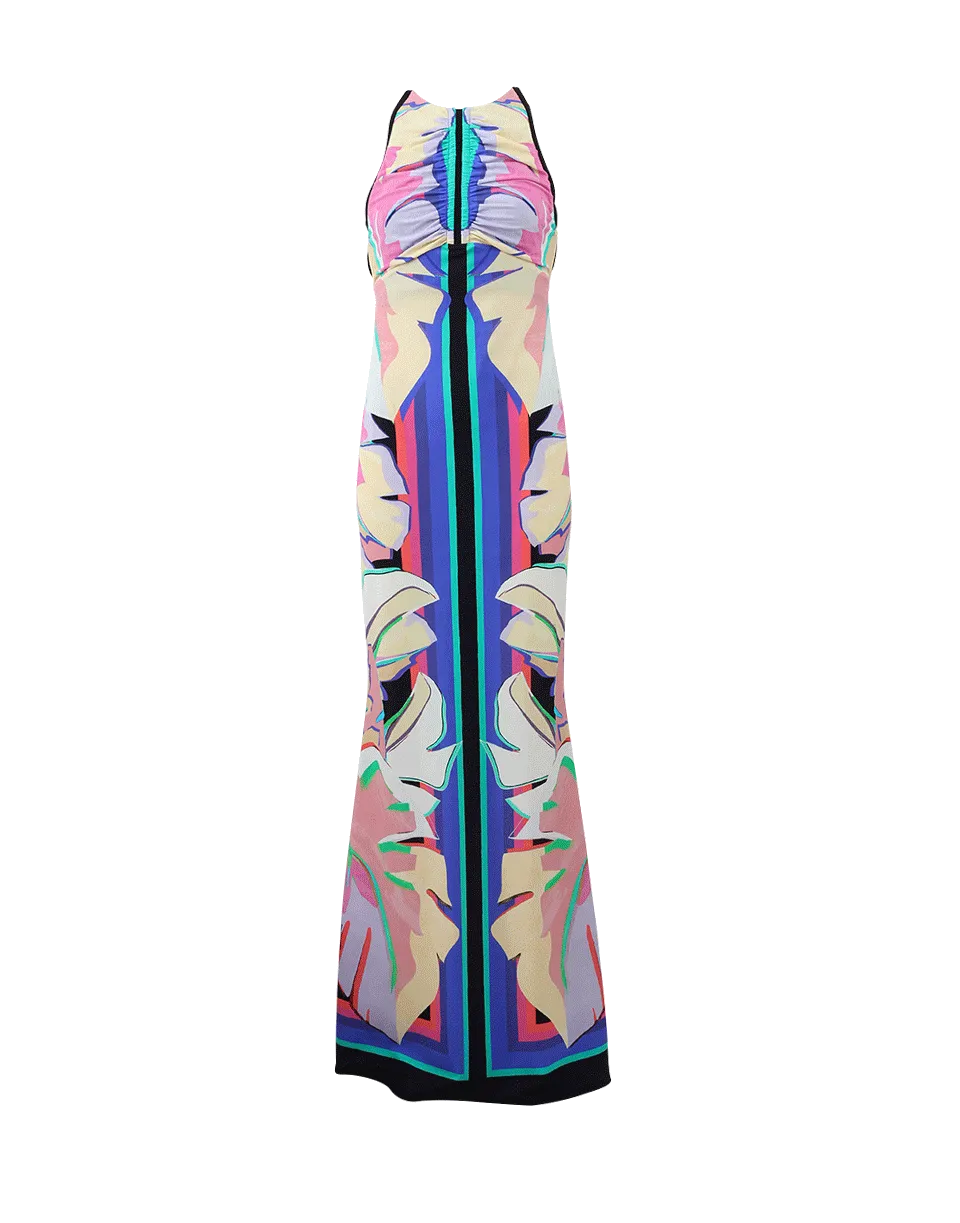 Abstract Leaf Dress