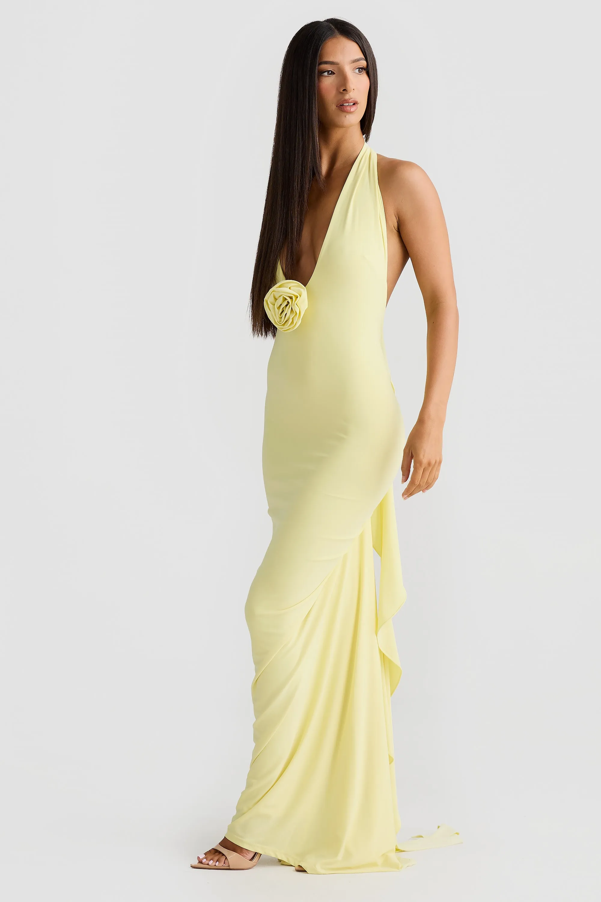 Arabella Dress - Butter Yellow