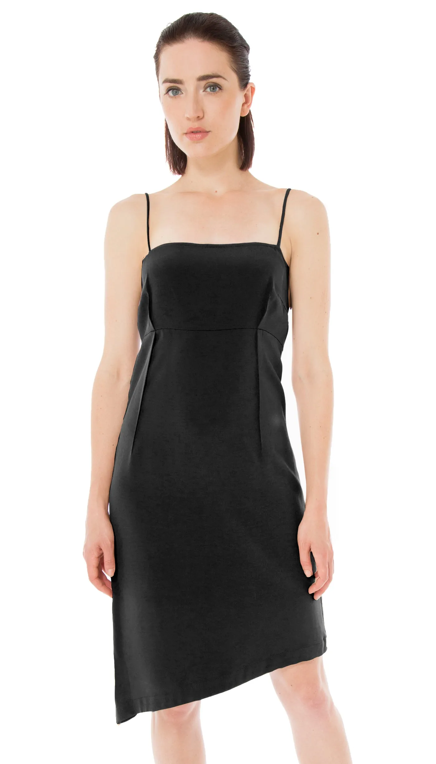 Asymmetrical Slip Dress