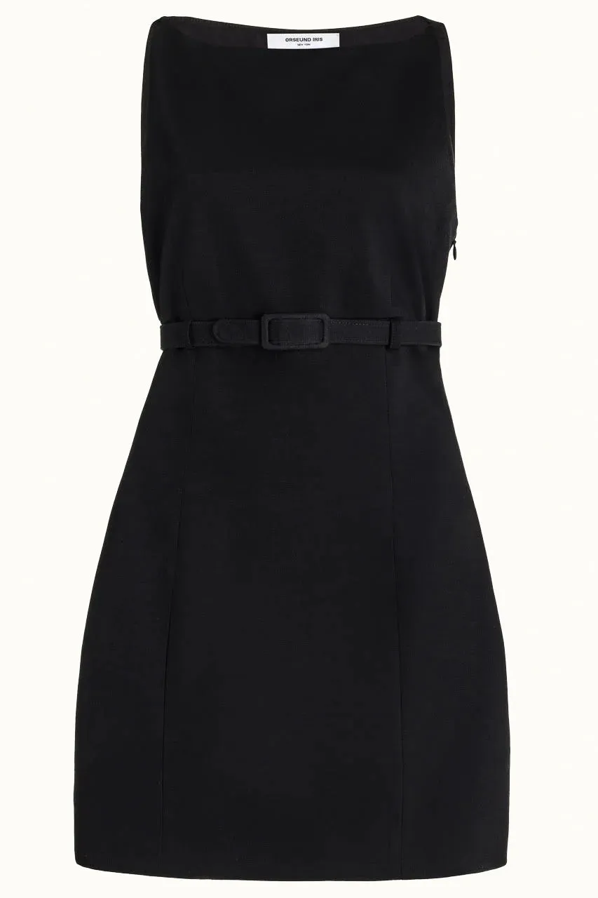 Audrey Belted Mini Dress