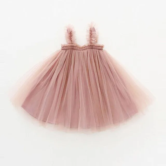 Baby Girl Tutu Dress Tank with Tutu bottom Dance Dress Summer Children Girl Clothing 0-5Y Toddler Girl Tutu Dresses For Birthday Party Kids Dresses For Girl