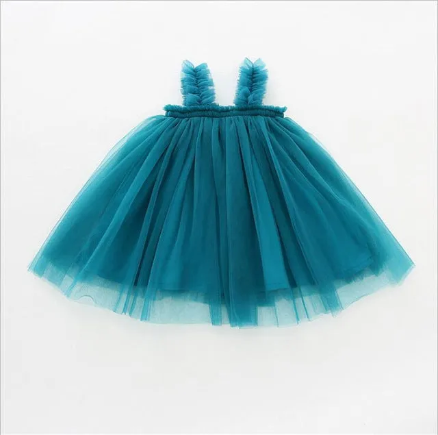 Baby Girl Tutu Dress Tank with Tutu bottom Dance Dress Summer Children Girl Clothing 0-5Y Toddler Girl Tutu Dresses For Birthday Party Kids Dresses For Girl