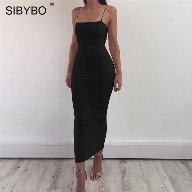 Backless Sexy Long Dress Party Off Shoulder Strapless Maxi Dress