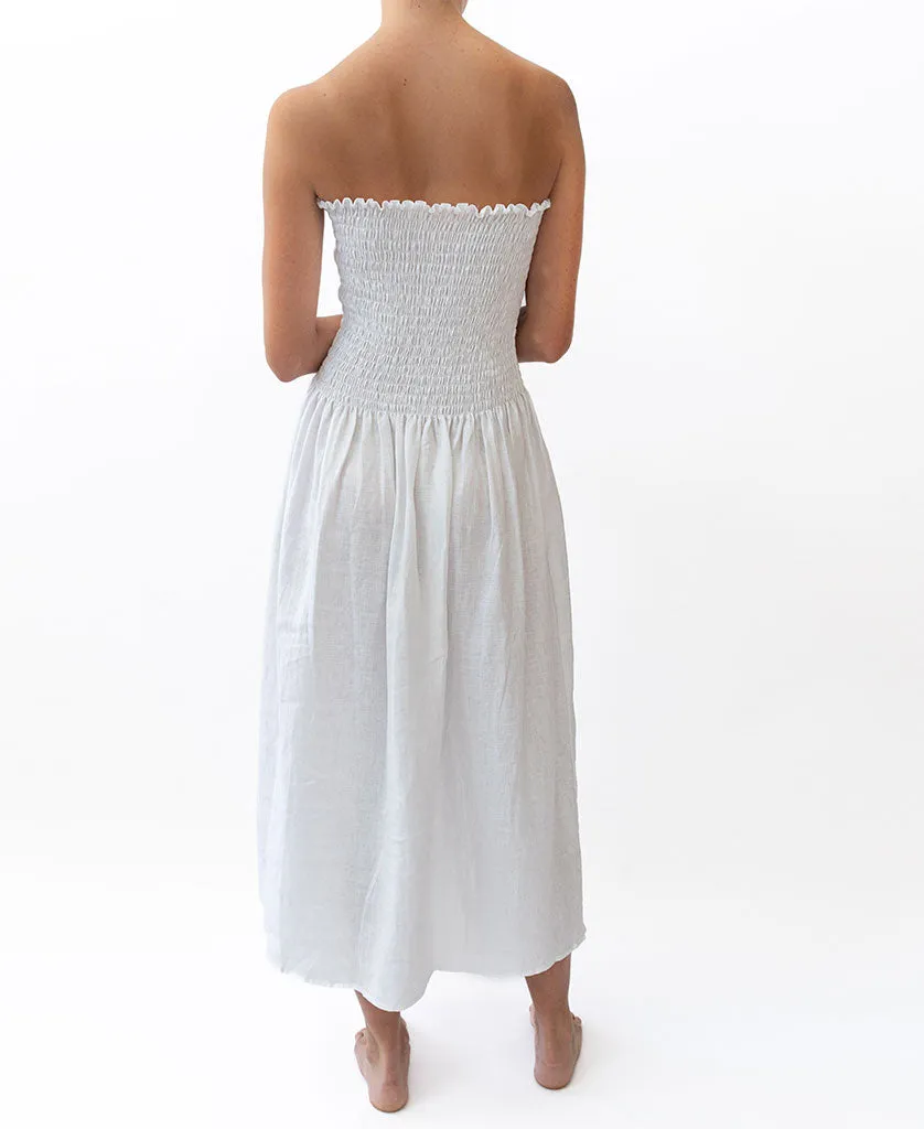 Bandeau Midi | White Linen