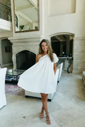 Baylie Mini Dress - Off White