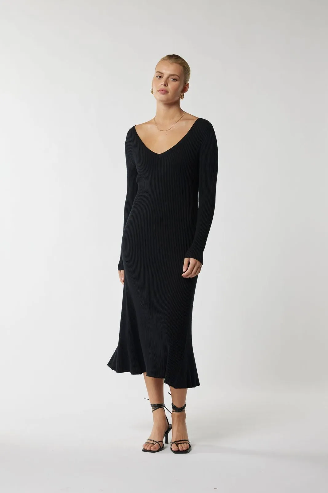 Bellagio Knit Dress Black