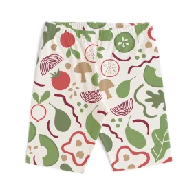 Bike Shorts - Salad Green