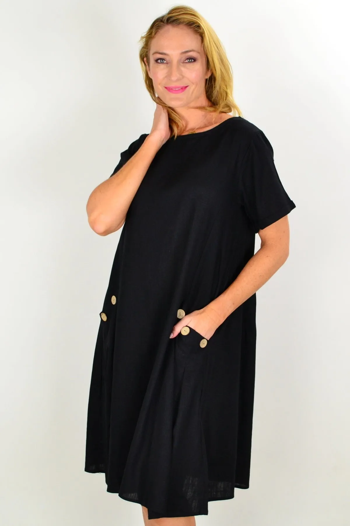 Black Magic Tunic Slip Dress