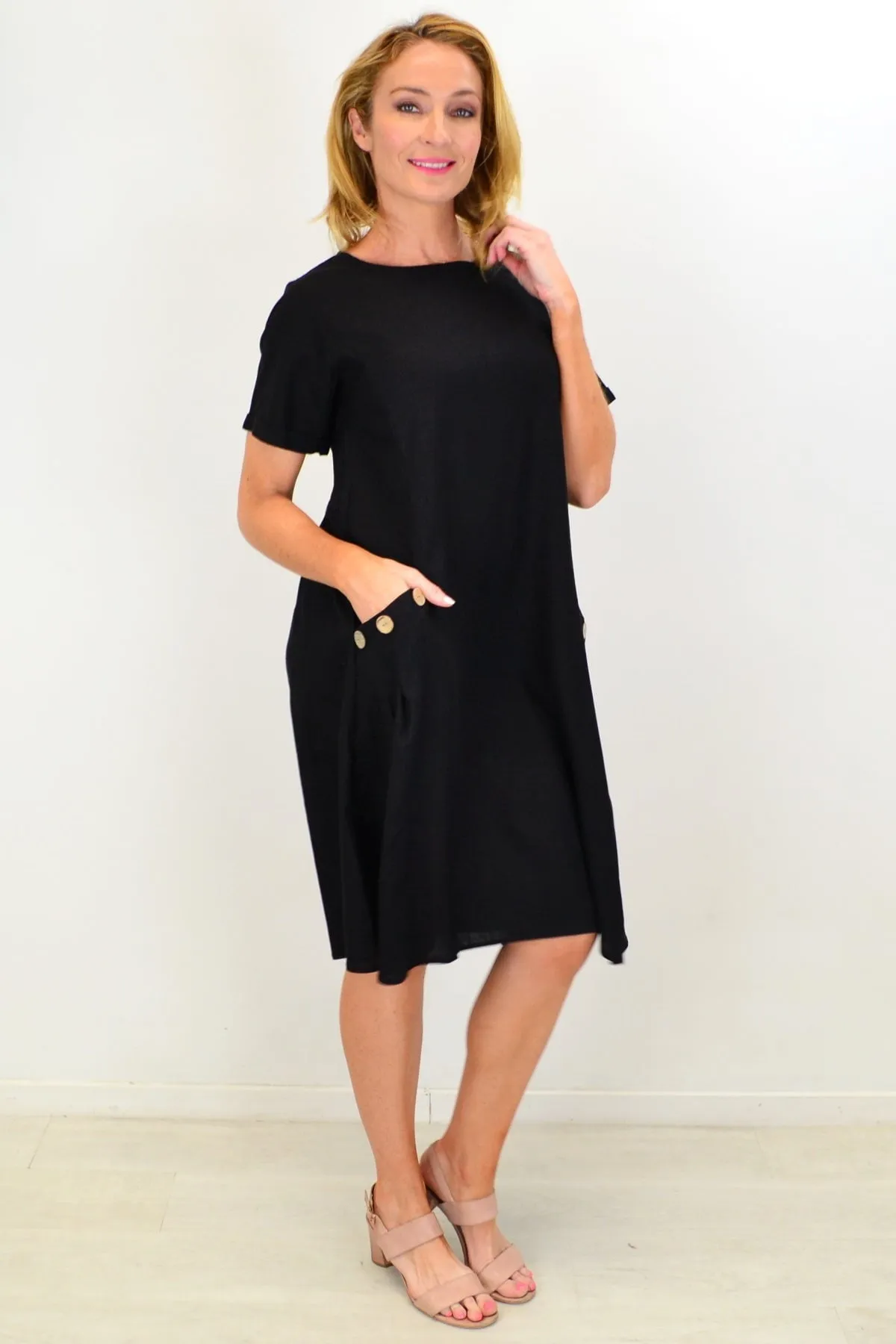 Black Magic Tunic Slip Dress