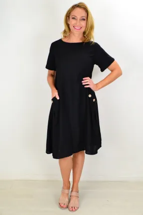 Black Magic Tunic Slip Dress