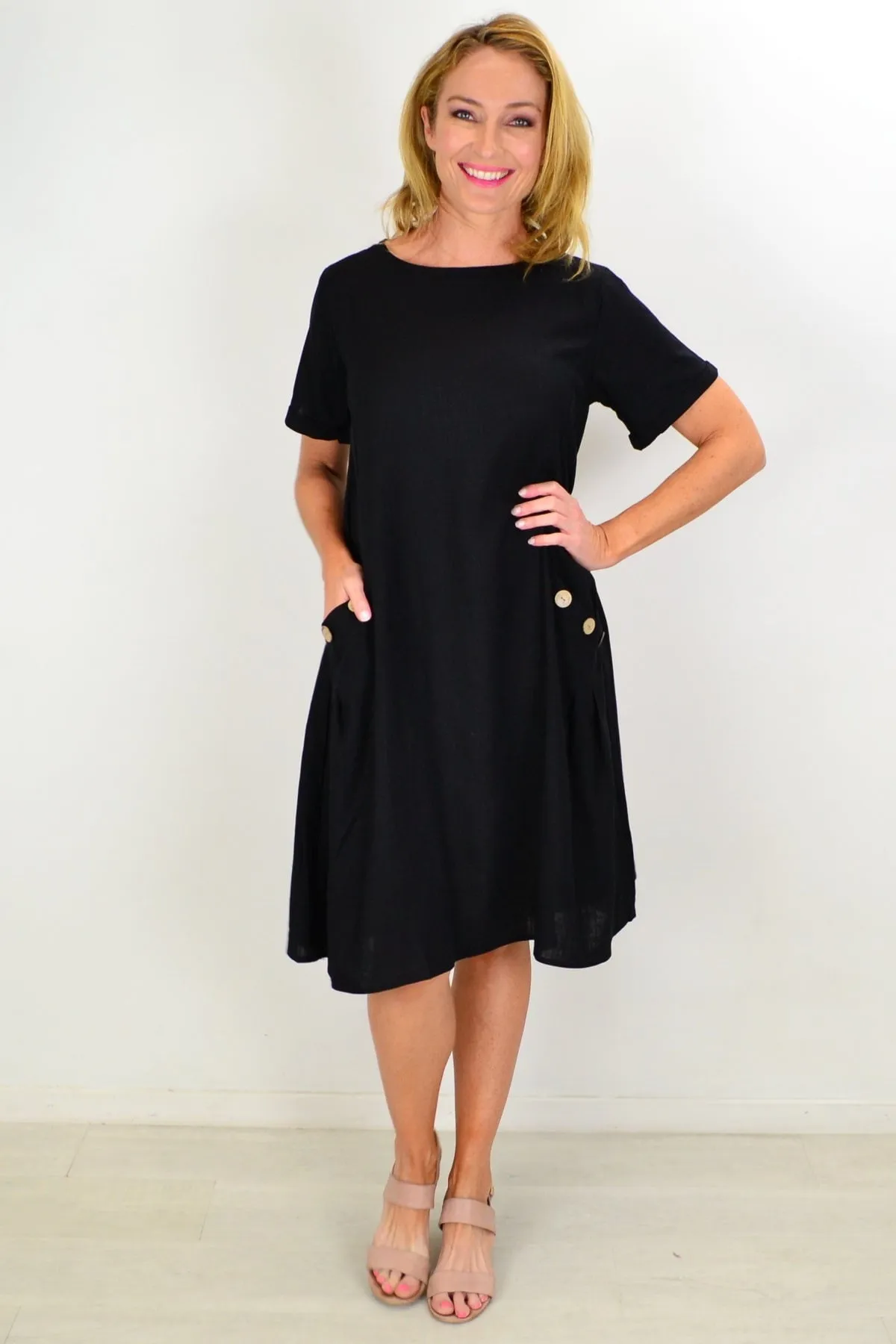 Black Magic Tunic Slip Dress