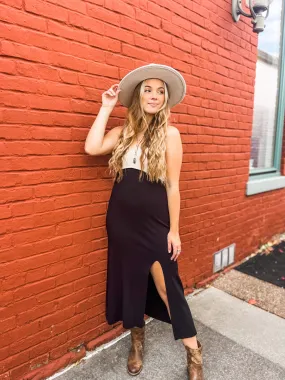 Classy Halter Maxi Dress