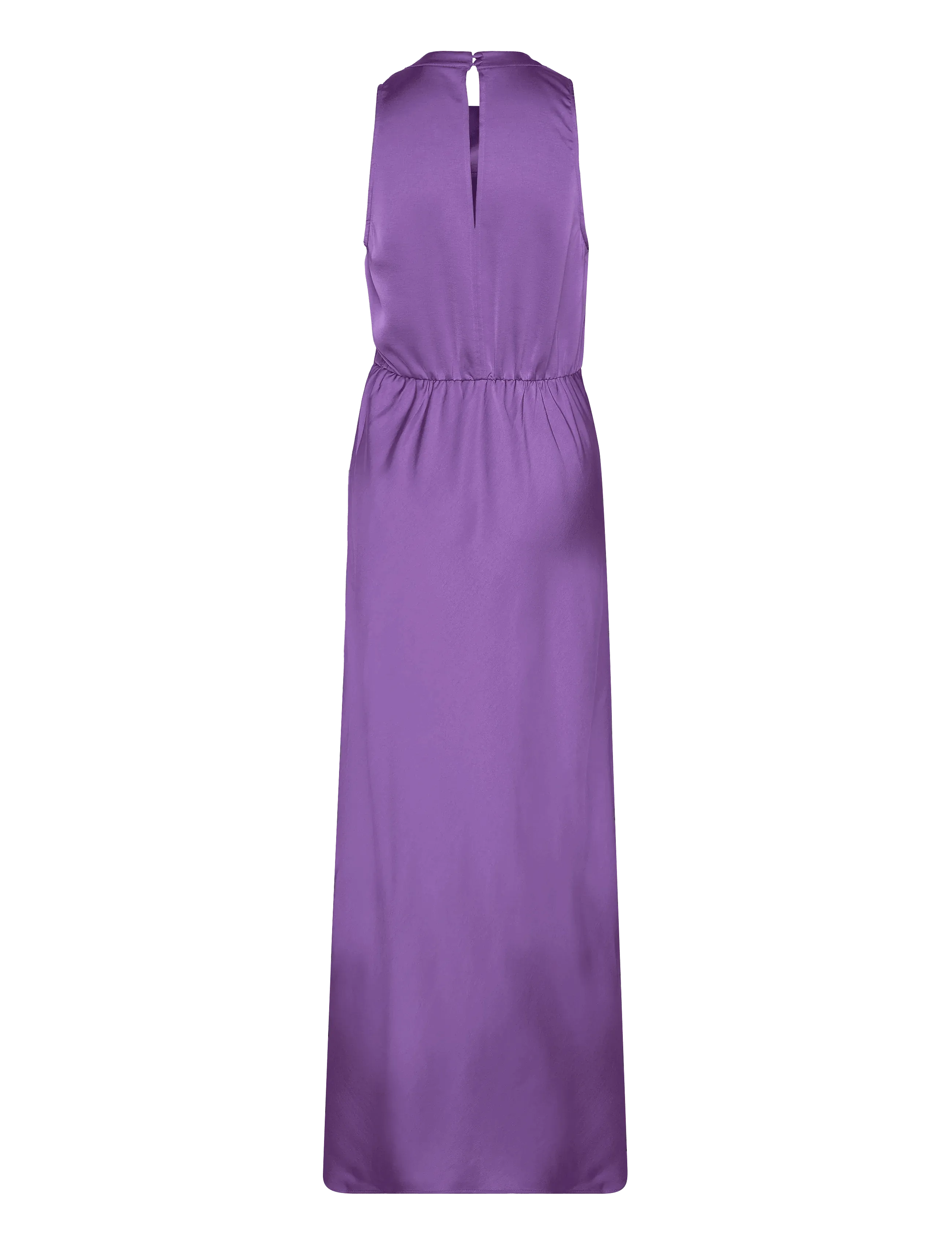 Delvaux Halter Maxi Dress Amethyst