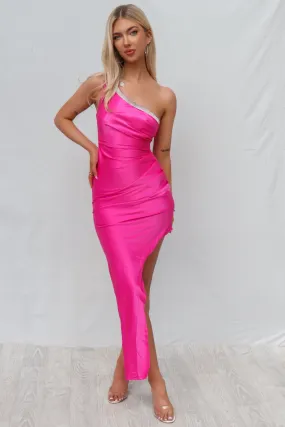 Felicia Maxi Dress - Hot Pink