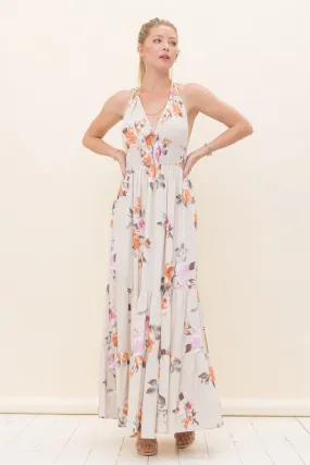 Floral Print Maxi Dress