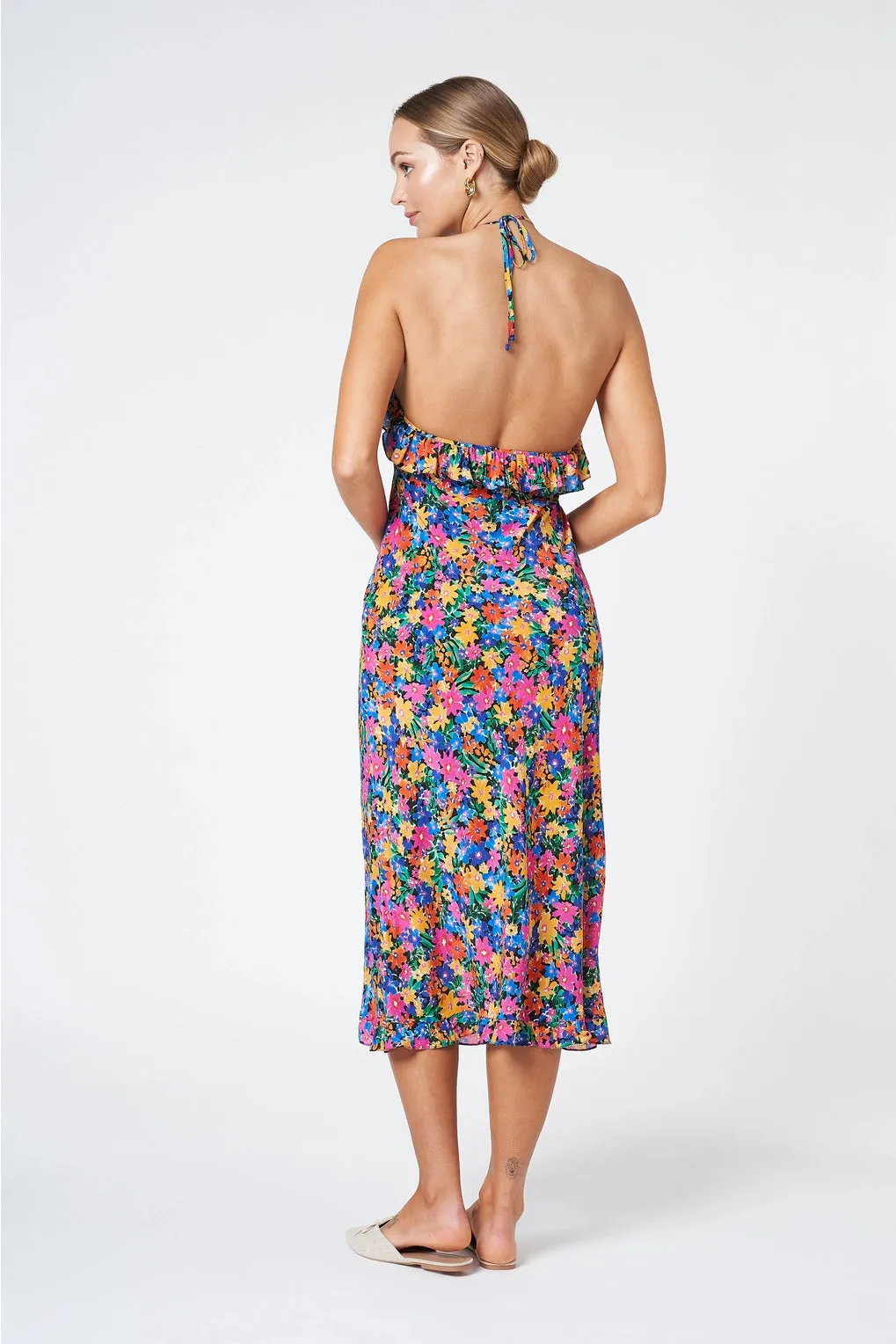 Gabriella Multicolor Bloom Dress