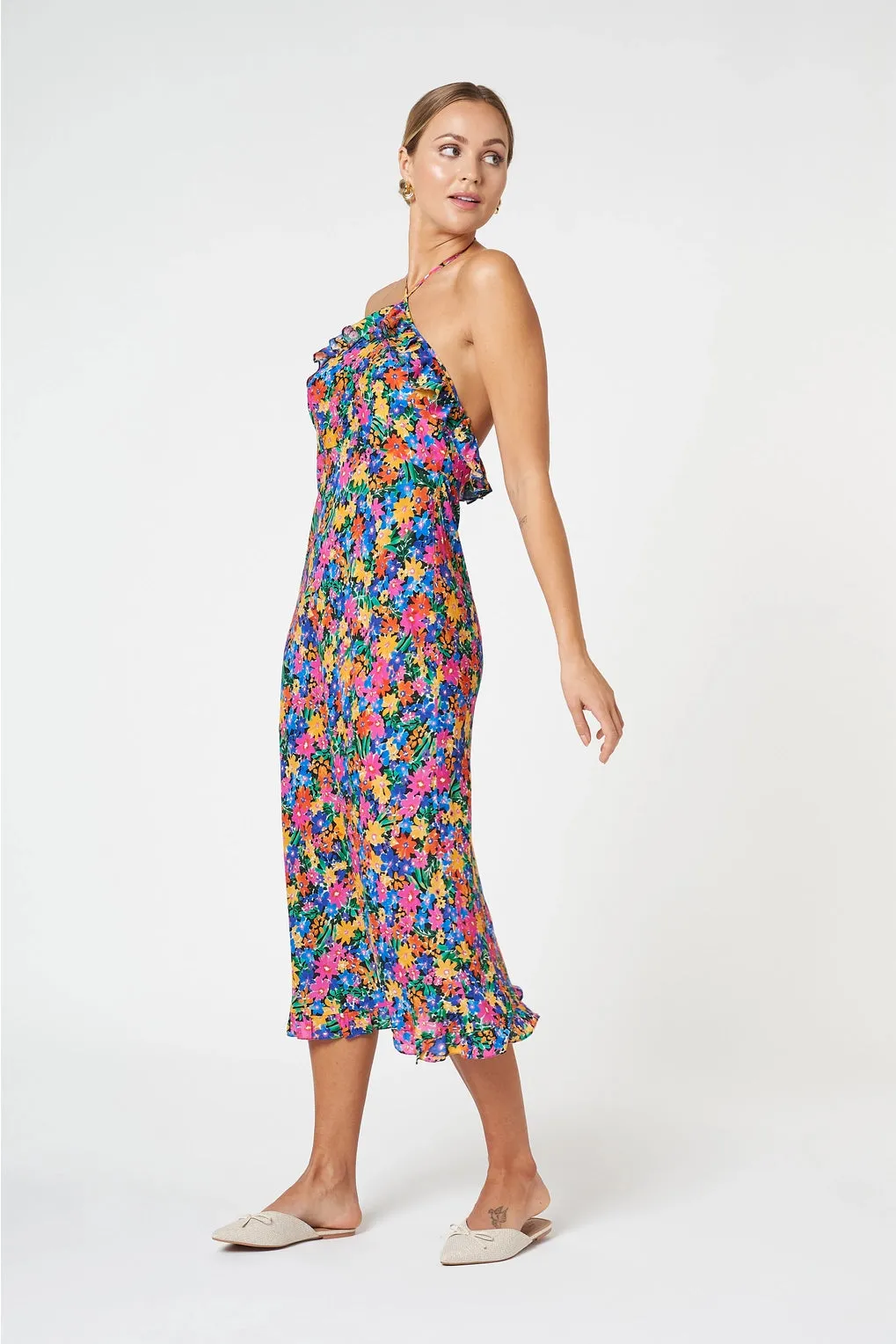 Gabriella Multicolor Bloom Dress