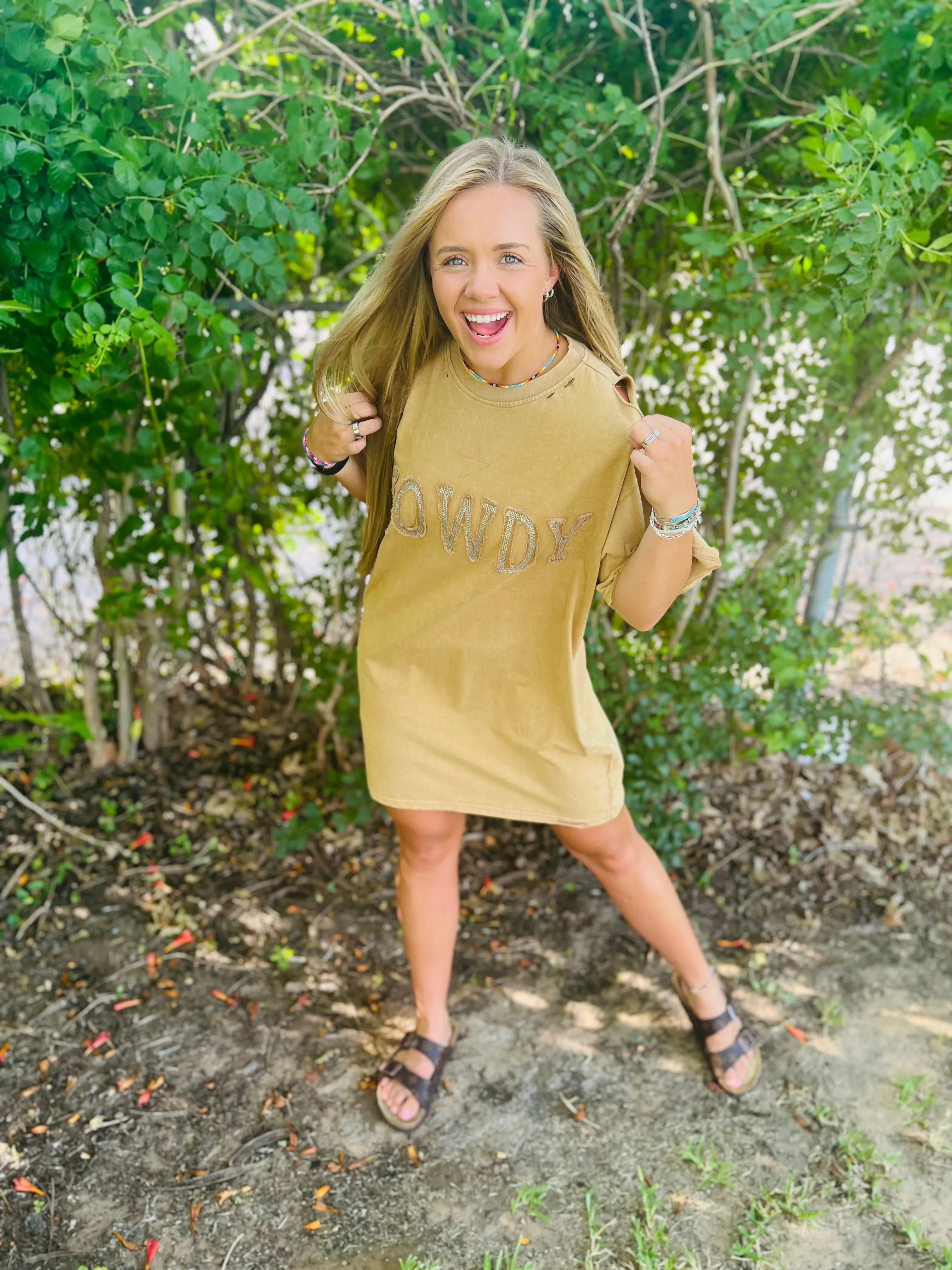 HOWDY T-SHIRT DRESS