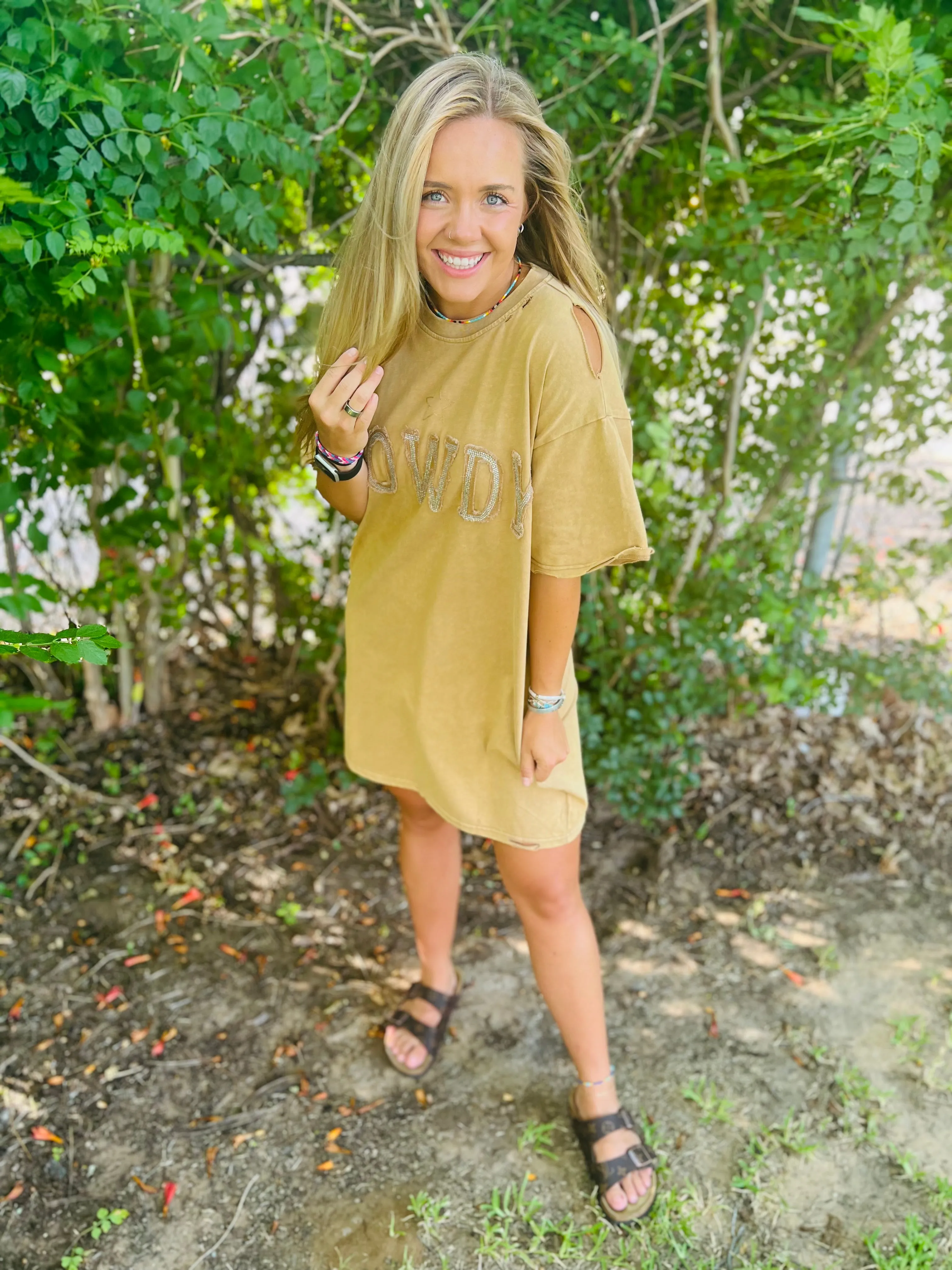 HOWDY T-SHIRT DRESS