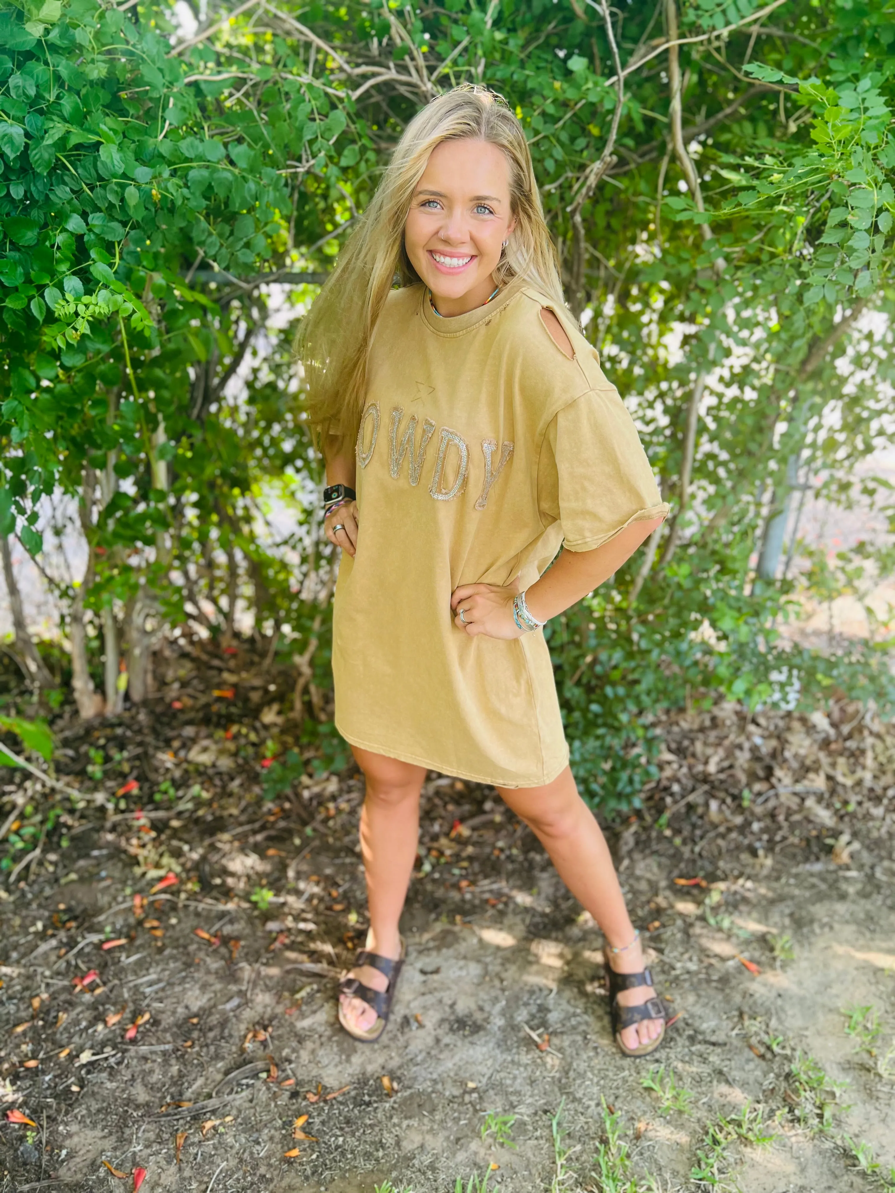 HOWDY T-SHIRT DRESS