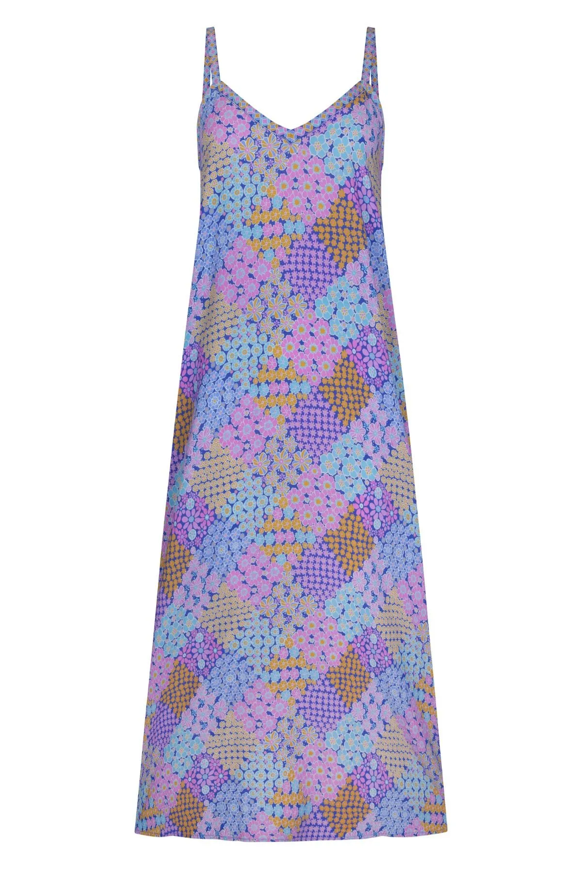 Jessica Midi Dress - Purple Haze