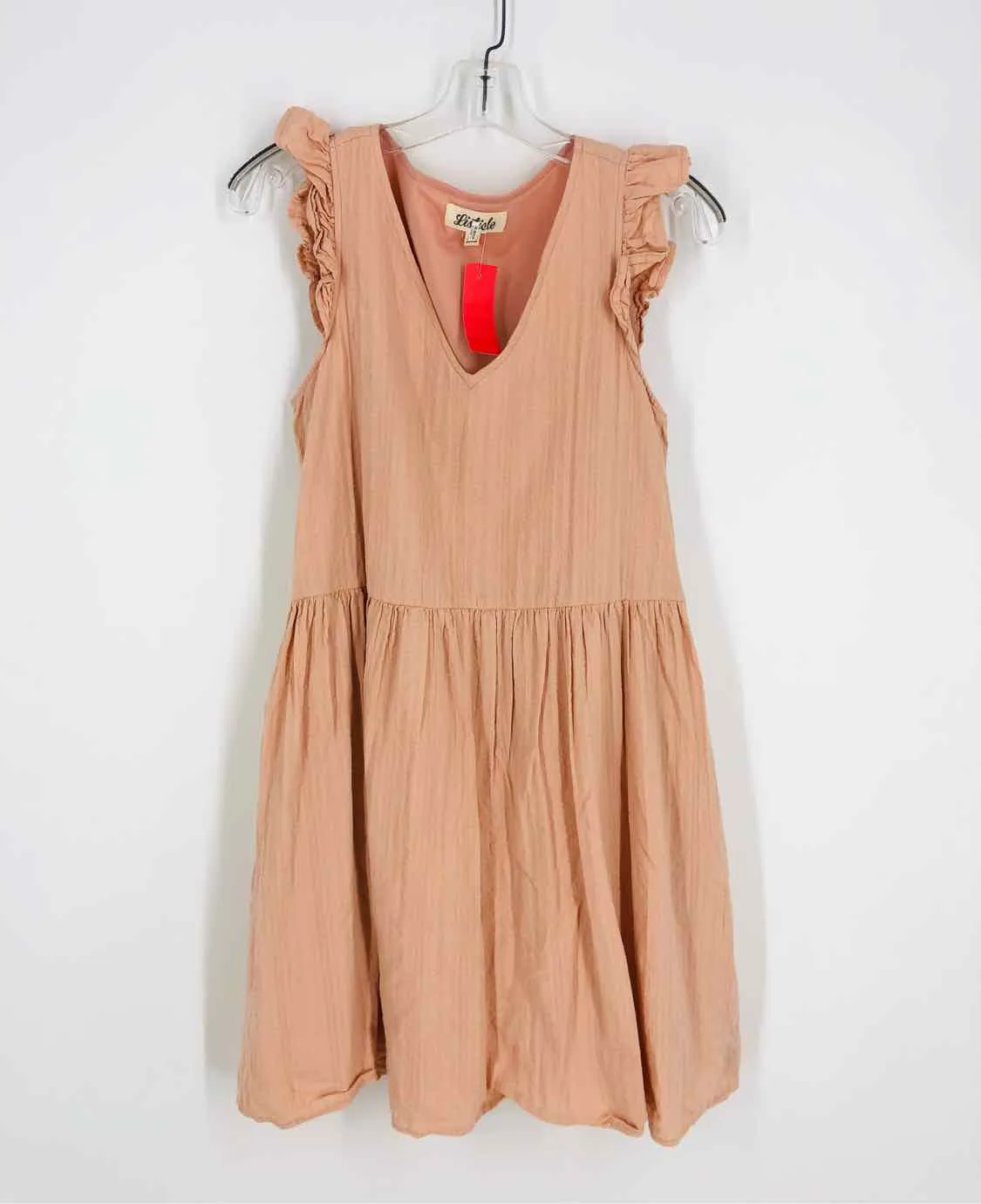 Listicle Size S Peach Stripe Dresses Dress