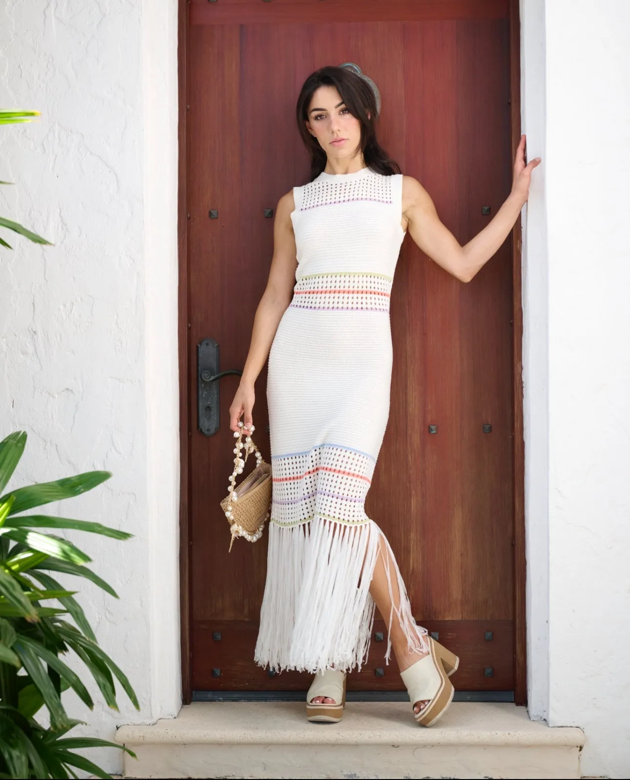 Monica Fringe Dress