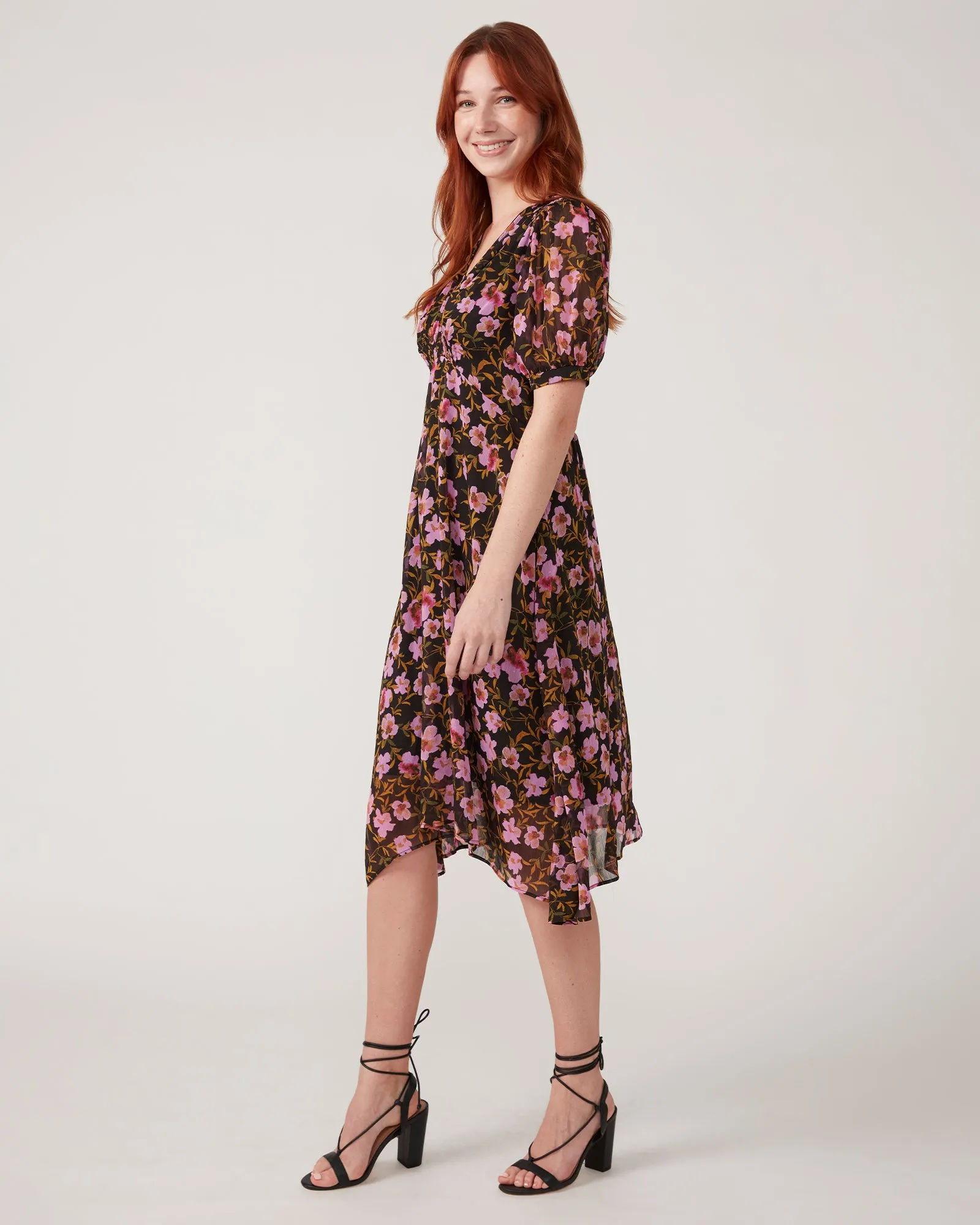 Opulent Floral Dress