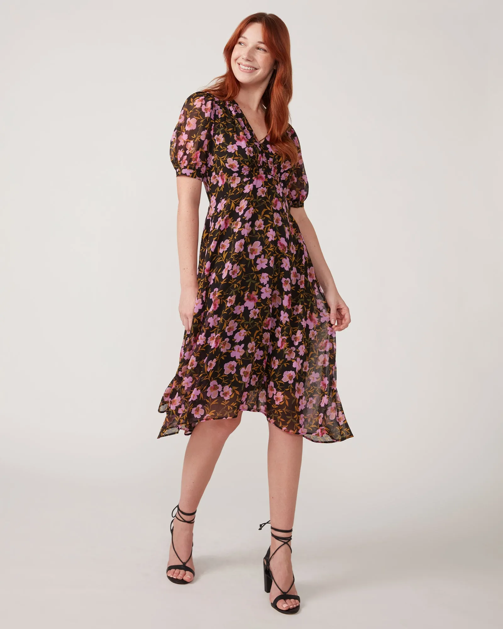 Opulent Floral Dress