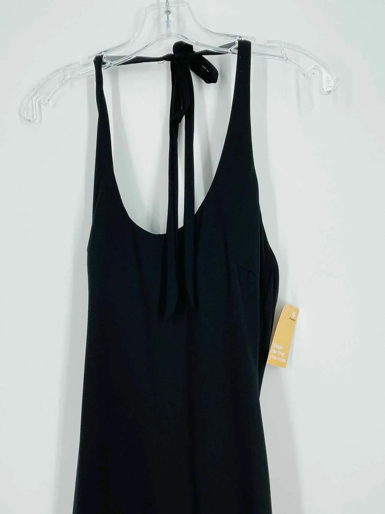 Popilush Size XS Black Halter Solid NEW Dresses Dress