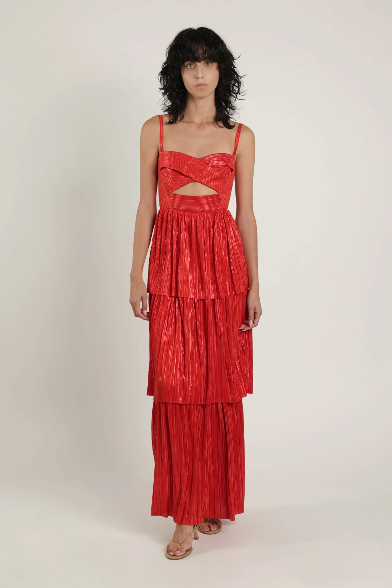 SABINA MUSAYEV Kyra Dress - Radiant Red