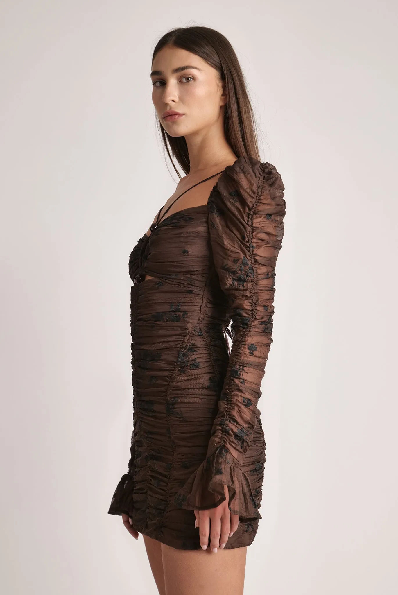 SABINA MUSAYEV Lirita Dress - Dark Brown