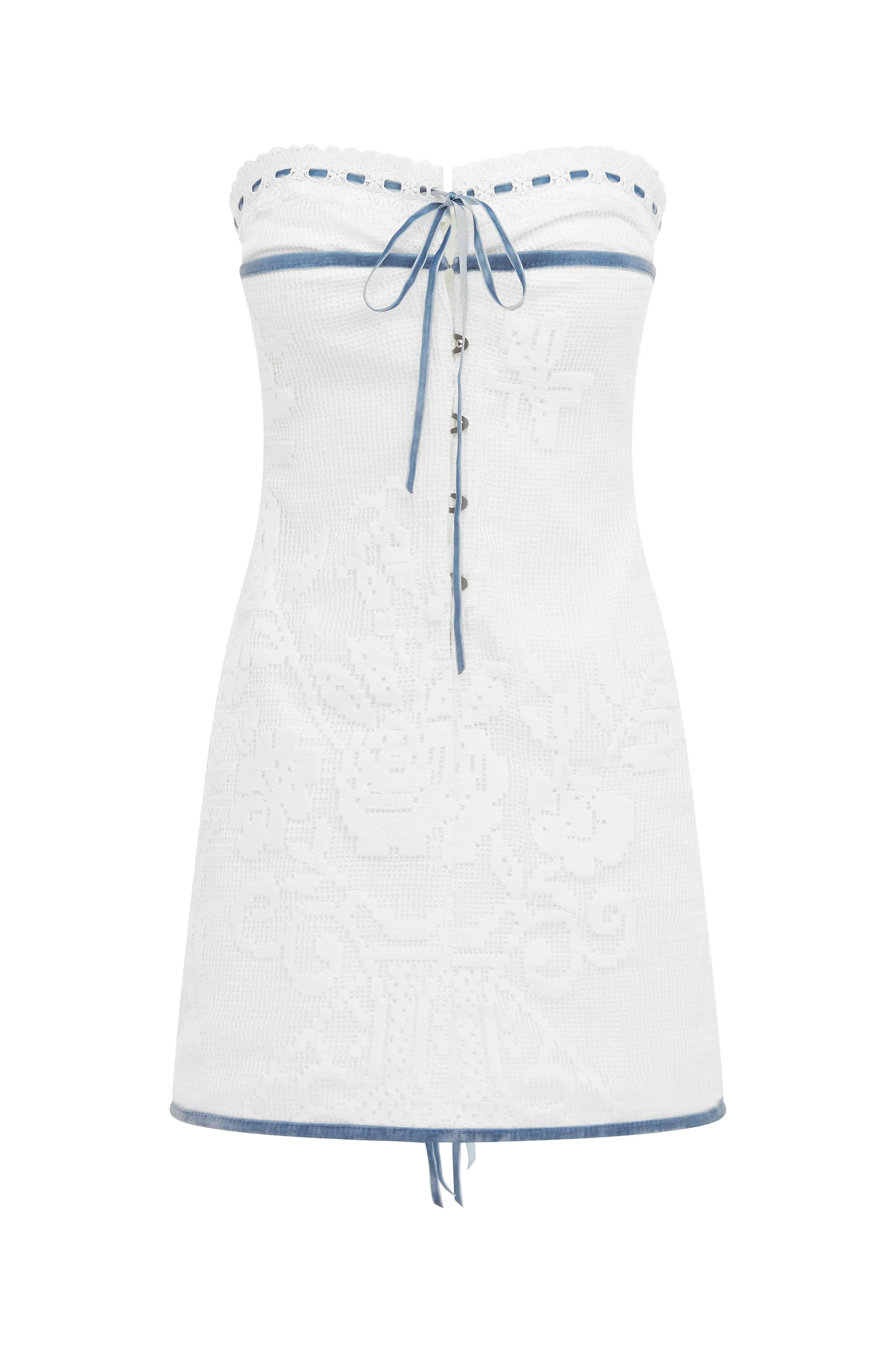 Sabrin Dress | White Lace