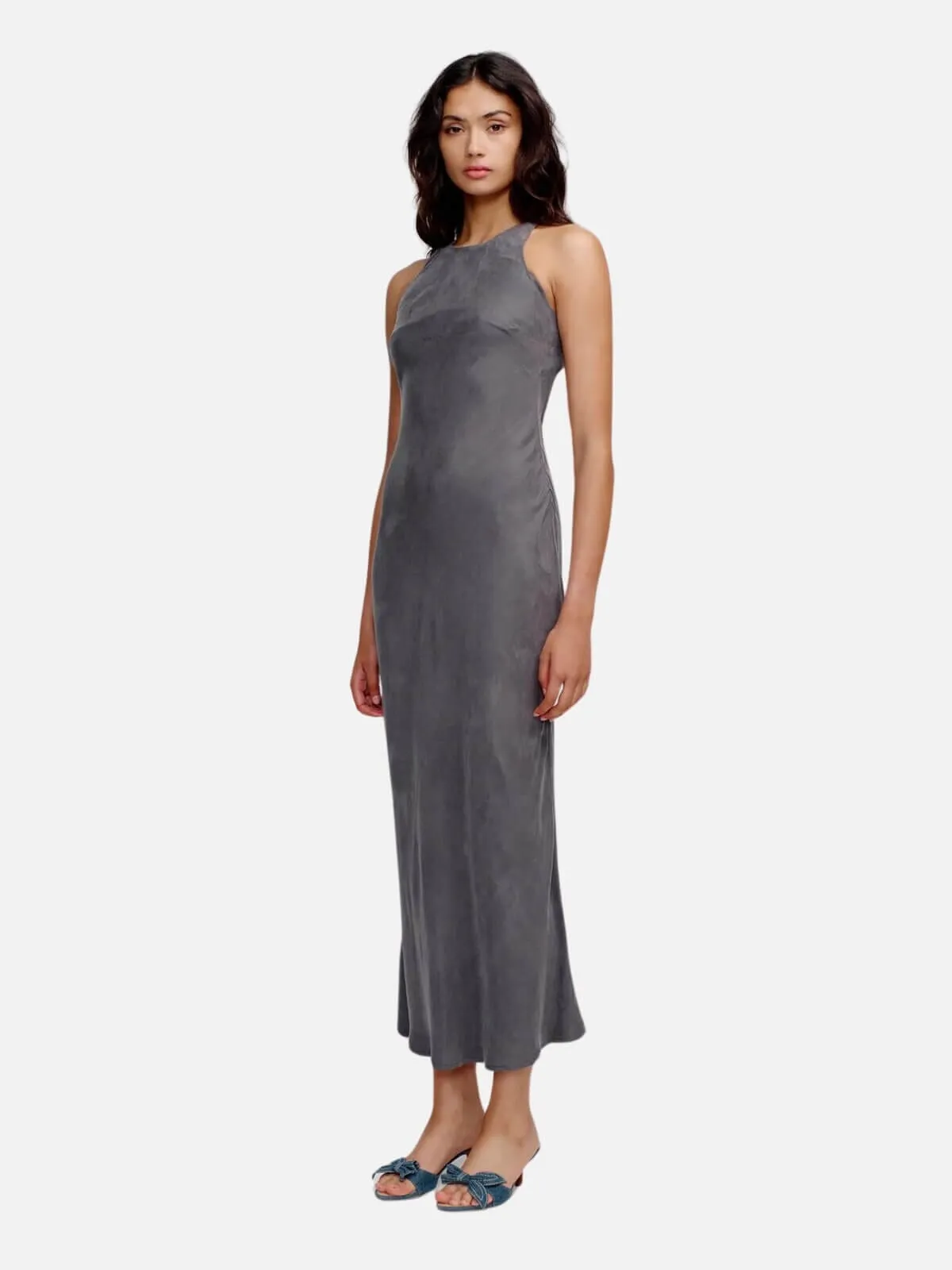 Sienna Slip Dress - Slate