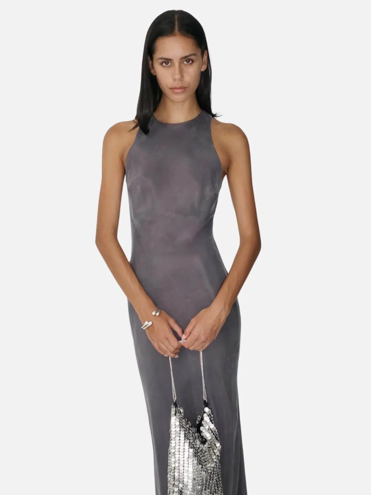 Sienna Slip Dress - Slate