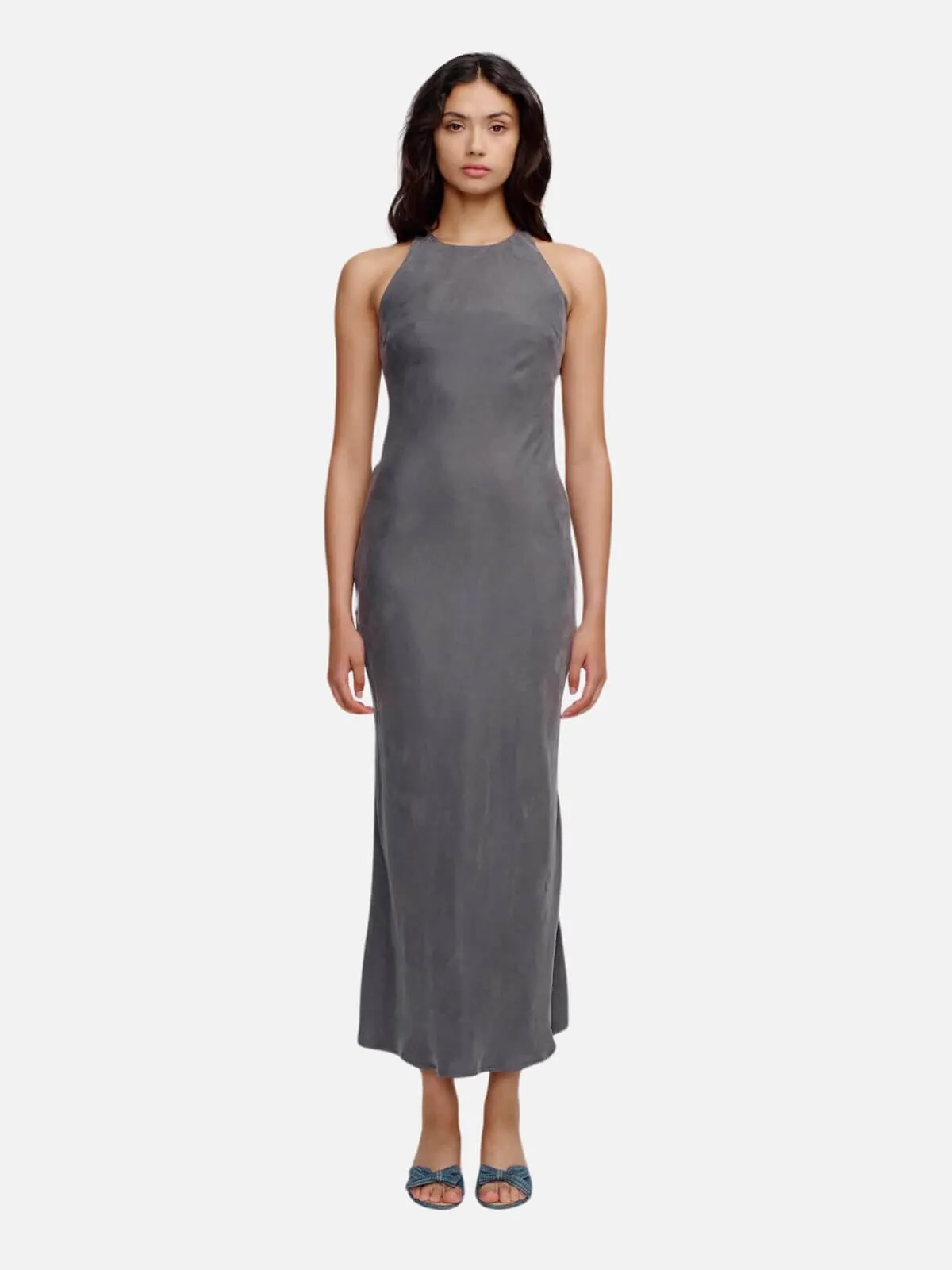 Sienna Slip Dress - Slate