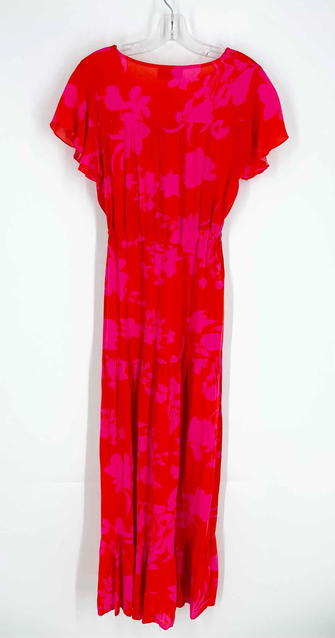 Size S Red/Pink Floral Maxi Dresses Dress