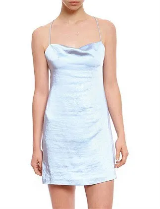 THIRD FORM THE BIAS SLIP DRESS | ICE BLUE