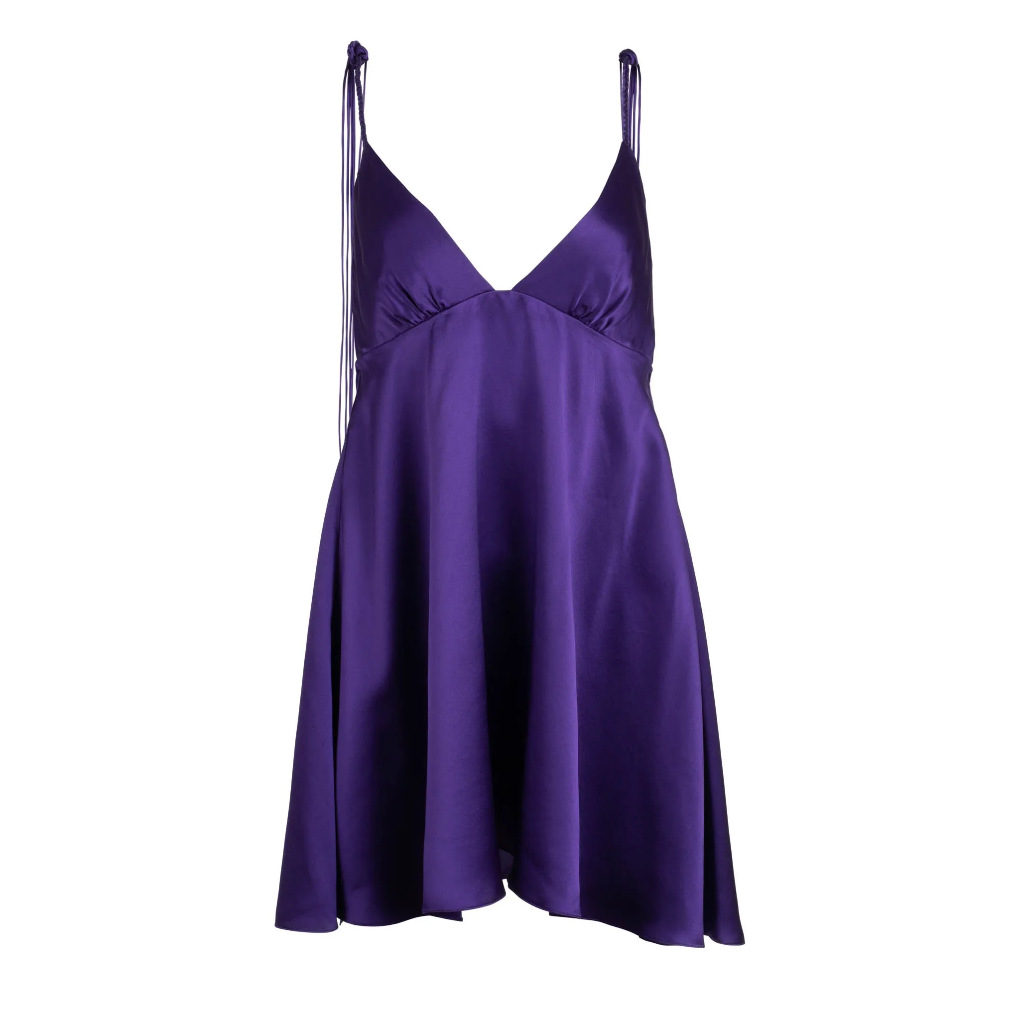 Violet Baby Doll Mini Dress