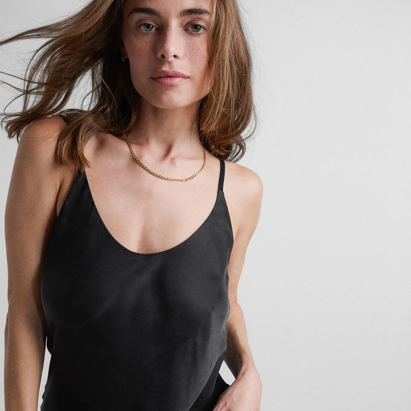 Washable Silk Bias Slip Dress